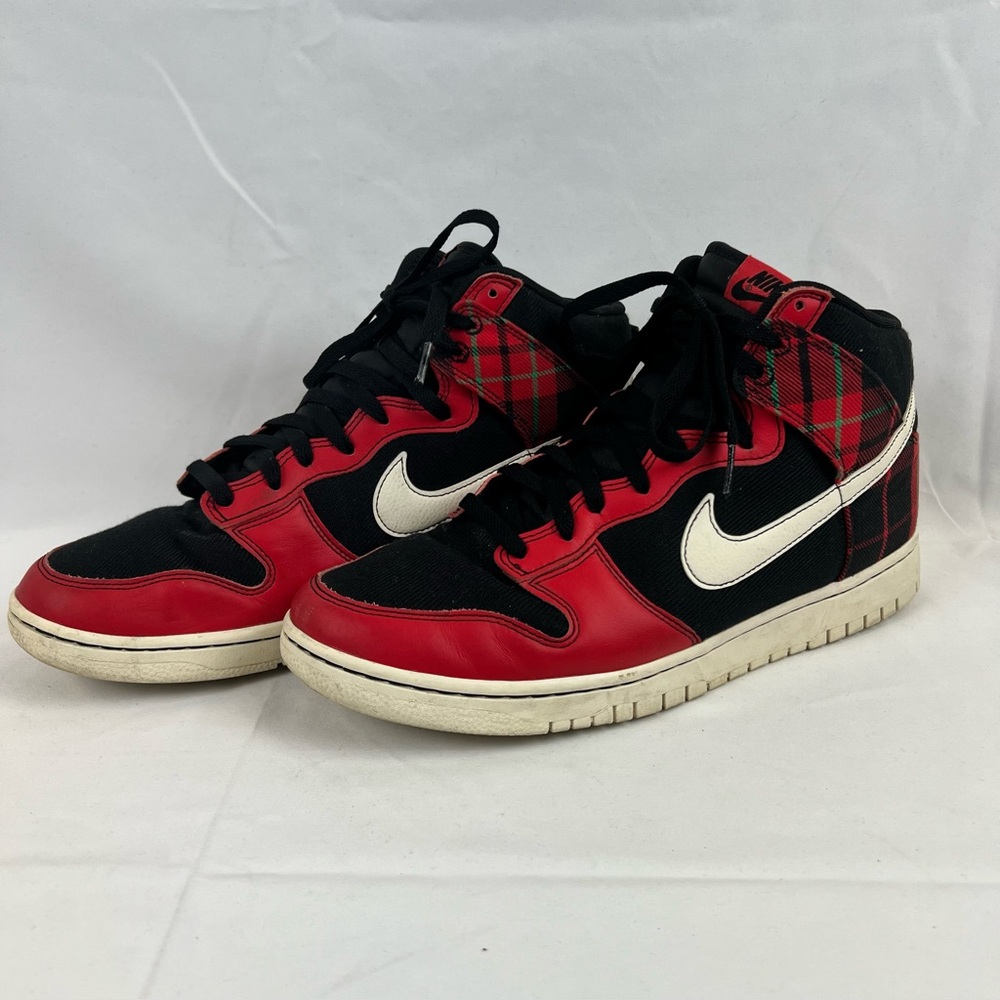 Men's Nike Dunk Hi Retro SE 'Tartan Plaid'